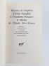 PEYREFITTE : Discours de réception d'Alain Peyrefitte à l'Académie française et réponse de Claude Lévi-Strauss - Signiert, Erste Ausgabe - Edition-Originale.com