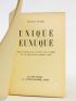 PICABIA : Unique eunuque - First edition - Edition-Originale.com