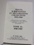 PIERRE : Tracts surréalistes et déclarations collectives 1922-1969. Tome 1 : 1922-1939. - Tome 2 : 1940-1969 - First edition - Edition-Originale.com