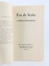 PIEYRE DE MANDIARGUES : Feu de braise - Signed book, First edition - Edition-Originale.com