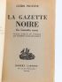PIOVENE : La Gazette noire - Libro autografato, Prima edizione - Edition-Originale.com