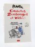 PLANTU : Cassettes, Mensonges et Vidéos - Signed book, First edition - Edition-Originale.com