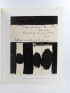 PLEYNET : Robert Motherwell - Erste Ausgabe - Edition-Originale.com