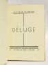 PLISNIER : Déluge - Signed book, First edition - Edition-Originale.com