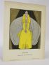 POIRET : Antinéa. Manteau du soir de Paul Poiret (pl.19, La Gazette du Bon ton, 1920 n°3) - Erste Ausgabe - Edition-Originale.com