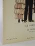 POIRET : La Dernière Séance ou La Critique est aisée. Robe du soir, de Paul Poiret (pl.28, La Gazette du Bon ton, 1924 n°6) - Prima edizione - Edition-Originale.com