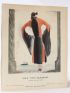 POIRET : Pour vous rejoindre. Manteau, de Paul Poiret (pl.69, La Gazette du Bon ton, 1924-1925 n°9) - First edition - Edition-Originale.com
