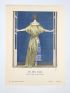 POIRET : Un peu d'air. Robe du soir, de Paul Poiret (pl.21, La Gazette du Bon ton, 1921 n°3) - Prima edizione - Edition-Originale.com