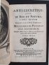 POLIGNAC : Anti - Lucretius sive de Deo et natura, libri novem - First edition - Edition-Originale.com