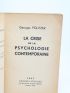 POLITZER : La crise de la psychologie moderne - Prima edizione - Edition-Originale.com