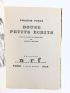 PONGE : Douze petits écrits - Signed book, First edition - Edition-Originale.com