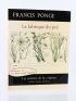 PONGE : La fabrique du pré - Libro autografato, Prima edizione - Edition-Originale.com