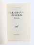 PONGE : Le grand recueil : Lyres. - Méthodes. - Pièces - Signiert, Erste Ausgabe - Edition-Originale.com