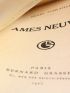 POULAILLE : Ames neuves - Signiert, Erste Ausgabe - Edition-Originale.com