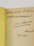 POURRAT : Le pavillon des amourettes ou Gaspard et les bourgeois d'Ambert - Signed book, First edition - Edition-Originale.com