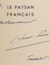 POURRAT : Le paysan français - Autographe, Edition Originale - Edition-Originale.com