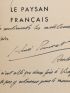 POURRAT : Le paysan français - Signed book, First edition - Edition-Originale.com