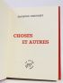 PREVERT : Choses et autres - First edition - Edition-Originale.com