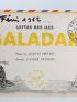 PREVERT : Lettres des îles Baladar - Signiert, Erste Ausgabe - Edition-Originale.com
