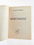 PREVERT : Spectacle - Autographe, Edition Originale - Edition-Originale.com