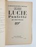 PREVOST : Lucie Paulette - Autographe, Edition Originale - Edition-Originale.com