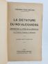 PRIBITCHEVITCH : La dictature du roi Alexandre - Prima edizione - Edition-Originale.com