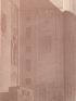 DESCRIPTION DE L'EGYPTE.  Le Kaire [Le Caire]. Vue perspective extérieure de la mosquée de Soultân Hasan. (ETAT MODERNE, volume I, planche 38) - Edition Originale - Edition-Originale.com