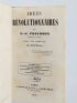 PROUDHON : Idées révolutionnaires - [Reliés ensemble] Les confessions d'un révolutionnaire pour servir à l'histoire de la Révolution de Février - First edition - Edition-Originale.com