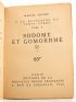 PROUST : Sodome et Gomorrhe II [A la recherche du temps perdu] - Autographe, Edition Originale - Edition-Originale.com