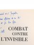 QUEFFELEC : Combat contre l'Invisible - Signiert, Erste Ausgabe - Edition-Originale.com