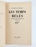 QUENEAU : Les temps mêlés - Prima edizione - Edition-Originale.com