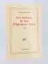 QUIGNARD : Les Tablettes de Buis d'Apromenia Avitia - Autographe, Edition Originale - Edition-Originale.com