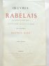 RABELAIS : Oeuvres de Rabelais - Prima edizione - Edition-Originale.com