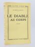 RADIGUET : Le diable au corps - Edition Originale - Edition-Originale.com