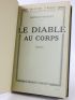 RADIGUET : Le diable au corps - Signed book, First edition - Edition-Originale.com