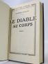 RADIGUET : Le diable au corps - First edition - Edition-Originale.com