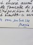 RAFOLS-CASAMADA : Carte postale adressée depuis Cadaquès à ses amis Georges et Alice Raillard - Libro autografato, Prima edizione - Edition-Originale.com