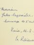 RAIEWSKY : Hommage expiatoire à Pasternak - Autographe, Edition Originale - Edition-Originale.com