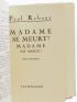 REBOUX : Madame se meurt ! Madame est morte ! - Prima edizione - Edition-Originale.com