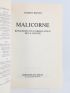 REEVES : Malicorne - Réflexions d'un observateur de la nature - Signed book, First edition - Edition-Originale.com