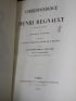 REGNAULT : Correspondance de Henri Regnault recueillie et annotée par Arthur Duparc suivie du catalogue complet de l'oeuvre de H. Regnault - First edition - Edition-Originale.com