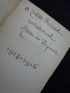 REGNIER : 1914-1916 - Signed book, First edition - Edition-Originale.com