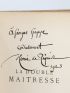 REGNIER : La double maîtresse - Autographe - Edition-Originale.com