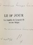 REMY : Le 18e jour - La tragédie de Léopold III roi des belges - Autographe, Edition Originale - Edition-Originale.com
