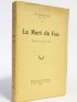 RENAITOUR : La mort du feu. Poèmes de l'année 1918 - Signed book, First edition - Edition-Originale.com