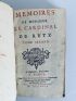 RETZ : Memoires de Monsieur le Cardinal de Retz - Edition Originale - Edition-Originale.com