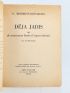 RIBEMONT-DESSAIGNES : Déjà jadis ou du mouvement Dada à l'espace abstrait - Signed book, First edition - Edition-Originale.com
