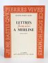 RILKE : Lettres françaises à Merline 1919-1922 - Edition Originale - Edition-Originale.com