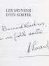 ROCARD : Les moyens d'en sortir - Signed book, First edition - Edition-Originale.com