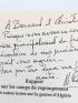 ROCARD : Rapport sur les camps de regroupement et autres textes sur la guerre d'Algérie - Autographe, Edition Originale - Edition-Originale.com